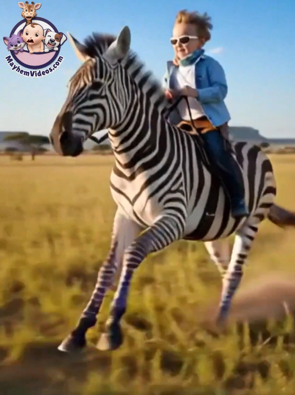 Riding Zebra